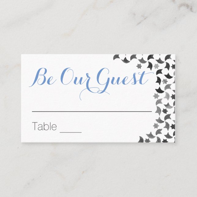 Be Our Guest | Name Cards & Marriage Tips on Back (Front)