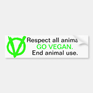 Be part of the Vegan Revolution! Bumper Sticker