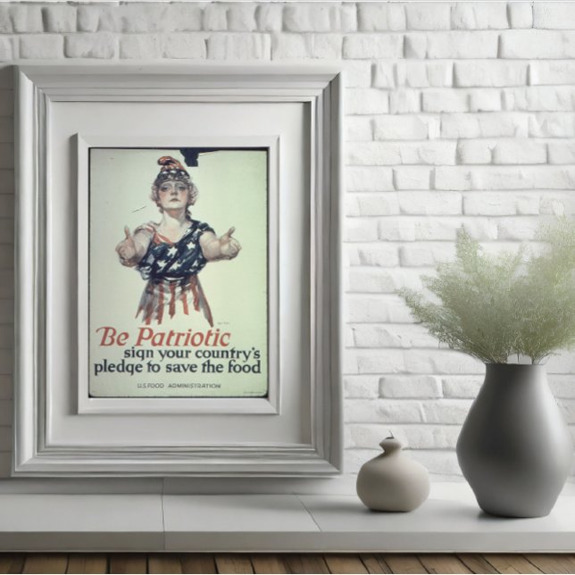 Be Patriotic Glossy Poster (Creator Uploaded)
