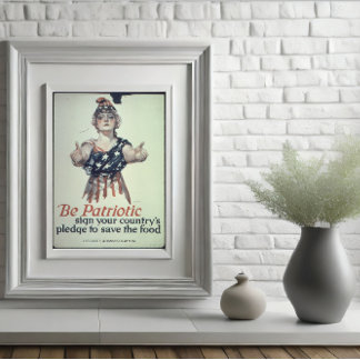 Be Patriotic Poster