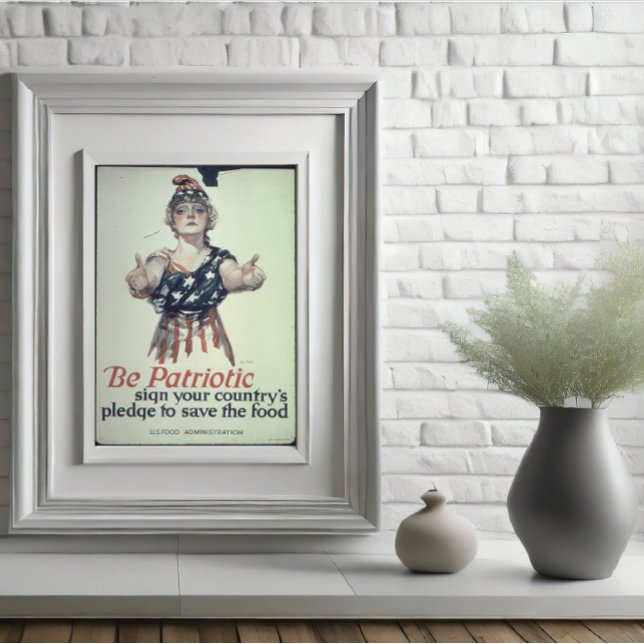 Be Patriotic Poster (Creator Uploaded)
