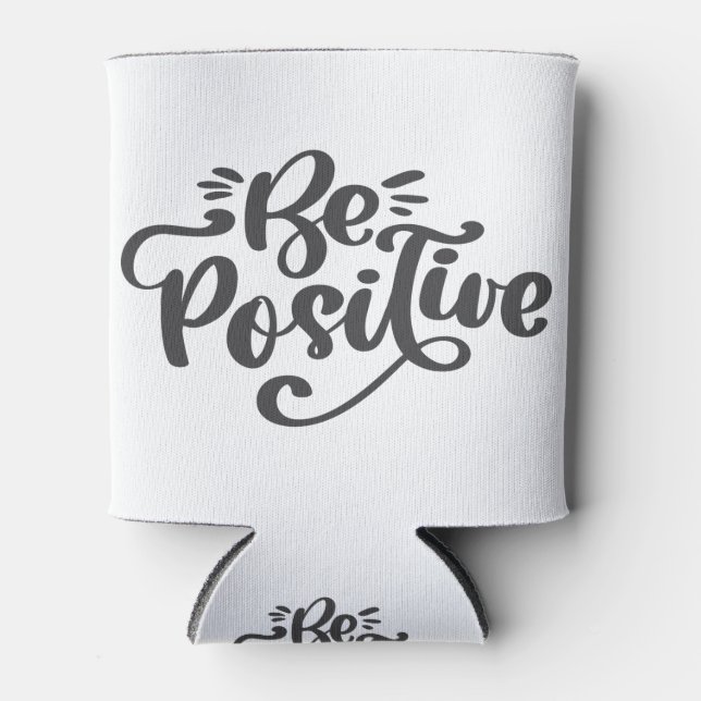Be Positive Can Cooler (Front)