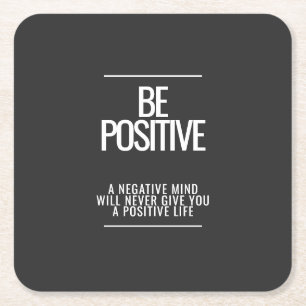 Be Positive Coaster