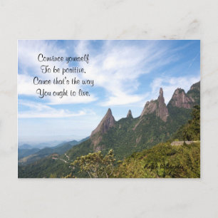 Be positive postcards