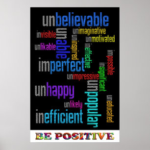 Be Positive Poster
