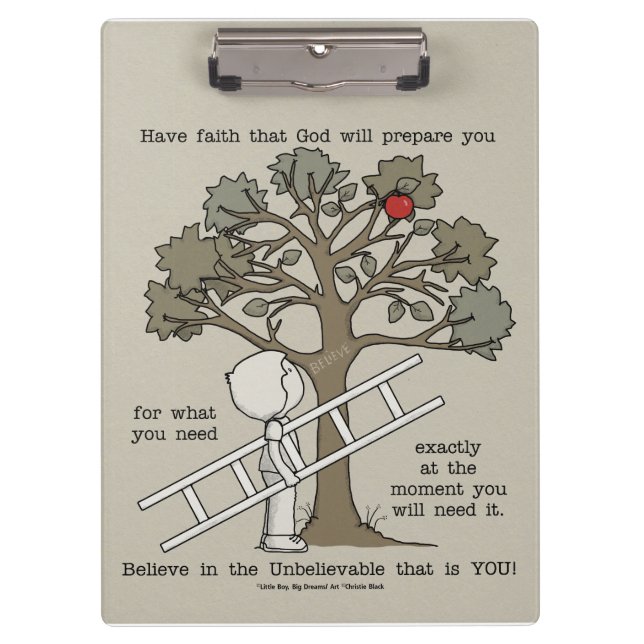 Be Prepared Clipboard (Front)