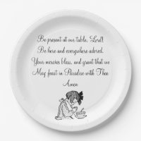 Be Present At Out Table Prayer and Child