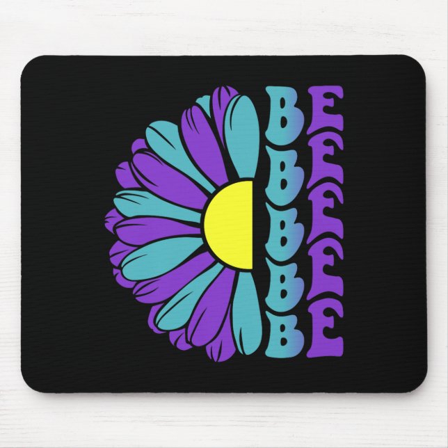 Be Prevention Awareness Suower Mouse Pad (Front)
