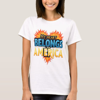 Be Proud of America – Stand Tall, Shine Bright" T-Shirt