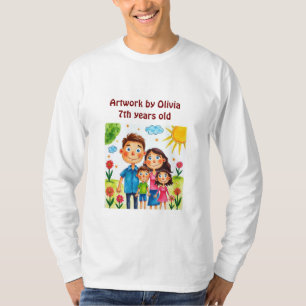 Be proud of your child add artwork to this cute T-Shirt