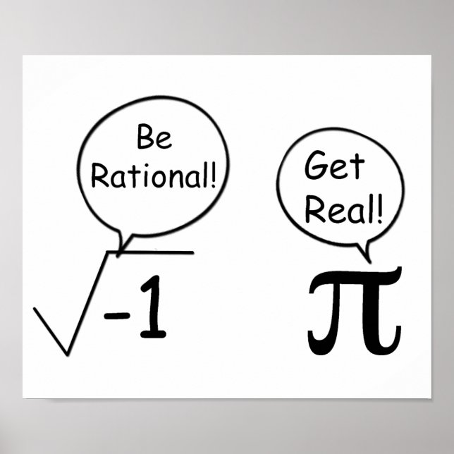 Be Rational, Get Real! Poster (Front)