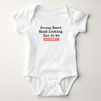 be russian baby bodysuit