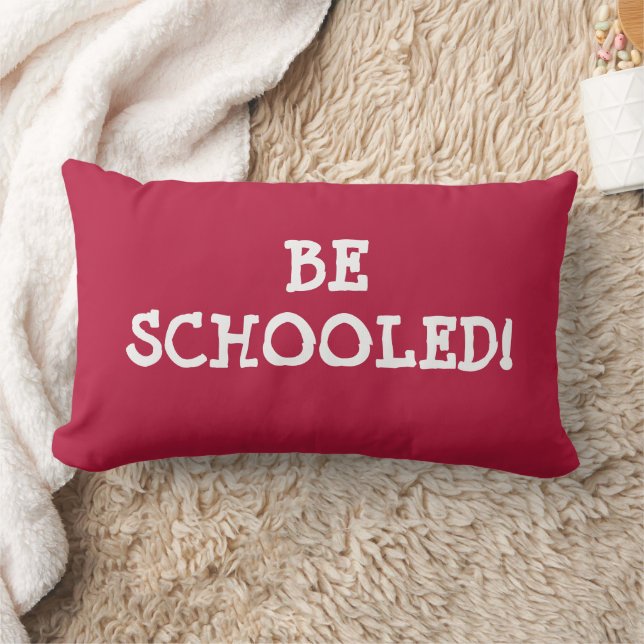 BE SCHOOLED! LUMBAR CUSHION (Blanket)