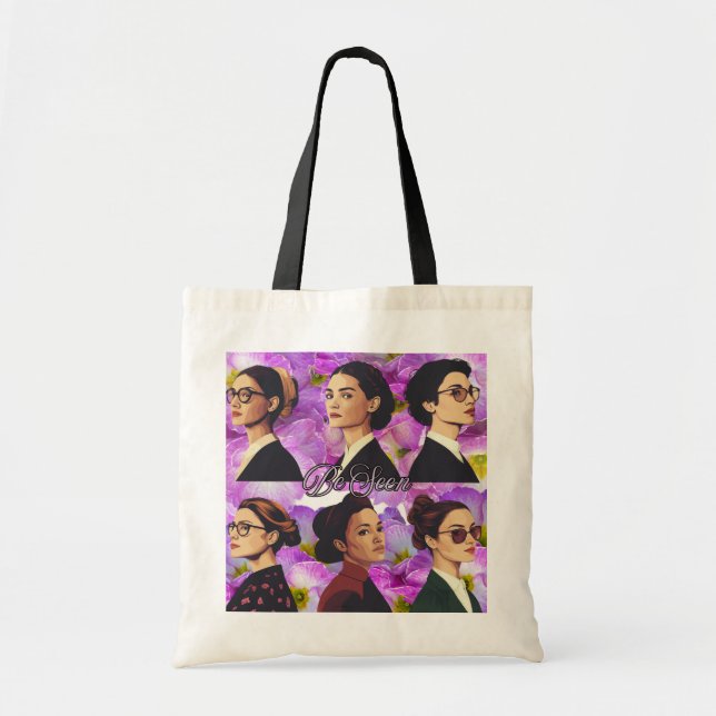 "Be Seen"  Tote Bag (Front)