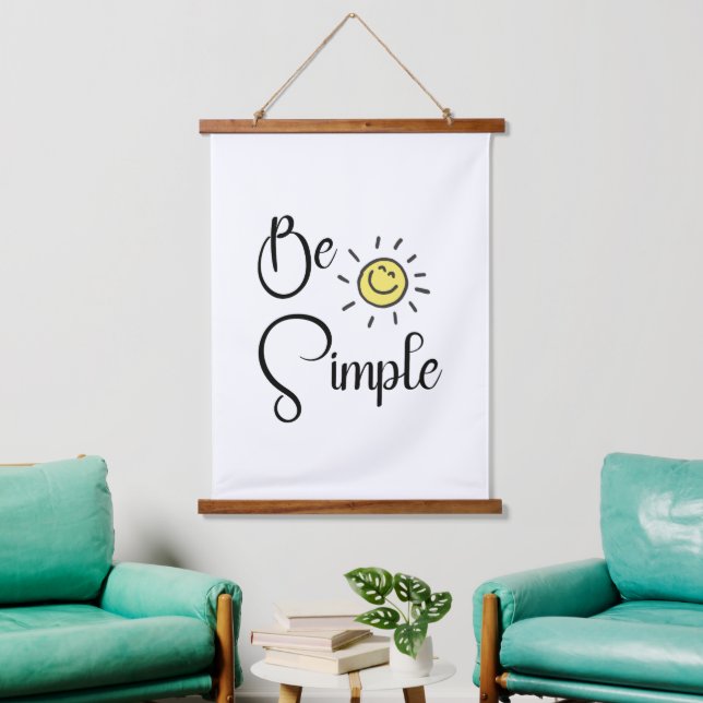 BE SIMPLE Hanging Tapestry (Living Room)