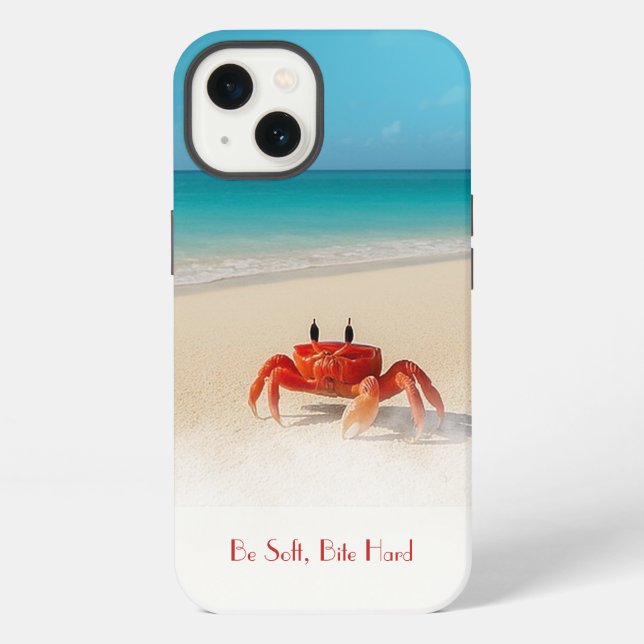 Be Soft, Bite Hard  / iPhone 13 Case Tough (Back)