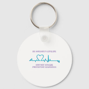 Be Somenes Lifeline Suicide Prevention Awareness _ Key Ring