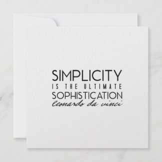 BE SOPHISTICATED 5.25 x 5.25 card
