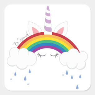 Be Special Square Sticker