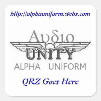 Be Square AU Sticker