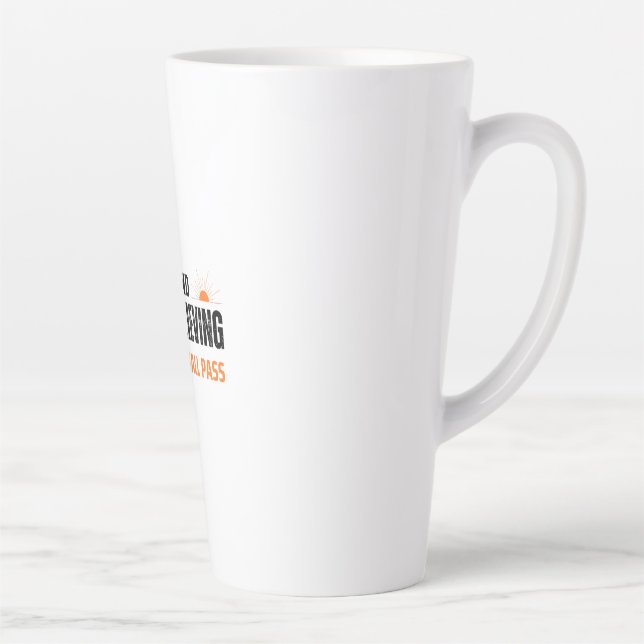 Be Still and Keep Believing. This Too Shall Pass Latte Mug (Right)
