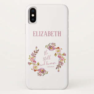 Be Still And Know iPhone X Case