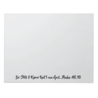 Be Still and Know I am God Bible Verse