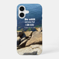Be Still and Know I Am God Calm Blue Ocean Photo
