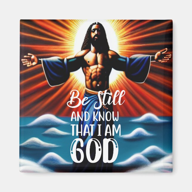 Be Still And Know I Am God Magnet (Front)