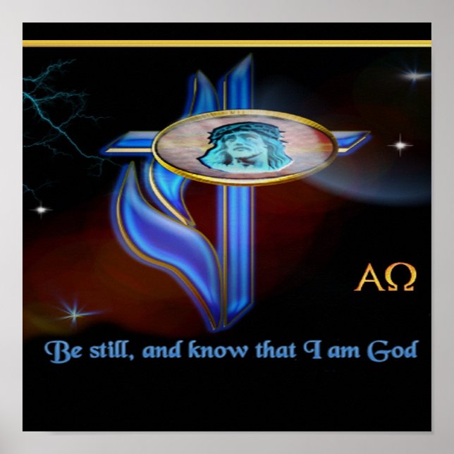 be still and know I am God Poster (Front)