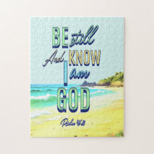 Be Still And Know I Am God Psalm 46:10 Jigsaw Puzzle