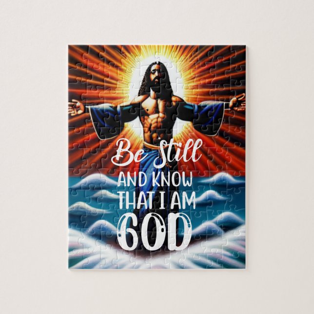 Be Still And Know I Am God Puzzle (Vertical)