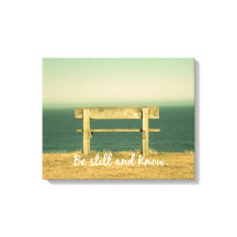 Be Still and Know Inspirational Quote