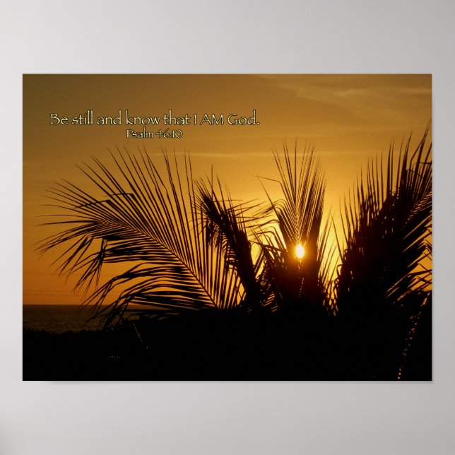 Be Still and Know Poster (Front)