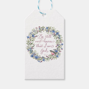 Be Still and Know - Psalm 46:10 Gift Tags