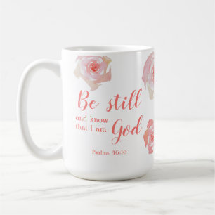 Be Still And Know Scripture Personalised Gift Coffee Mug