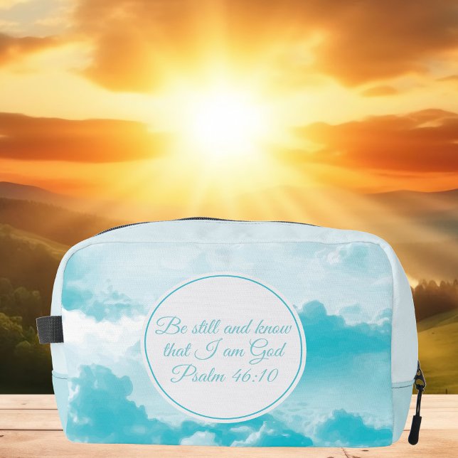 Be Still and Know that I am God Cute Christian Dopp Kit (Creator Uploaded)