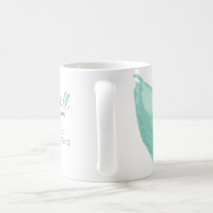 Be Still And Know That I am God Psalms 46: 10 Teal Coffee Mug