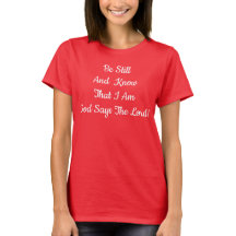 Be Still And Know That I Am God!