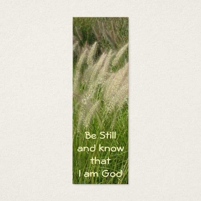 Be Still Bookmark (Front)