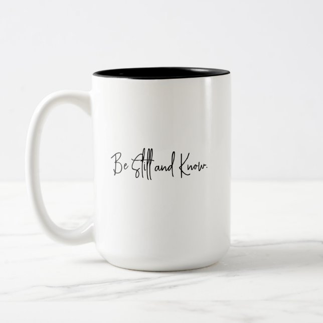 Be still Inspirational Mug Set (7 of 10) (Left)