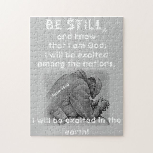 Be still jigsaw puzzle (Vertical)
