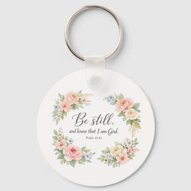Be still key ring (Front)