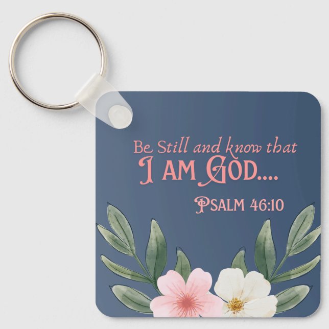 Be Still Keychain (Front)