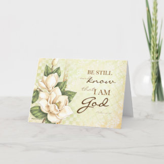Be Still... Magnolia Greeting Card