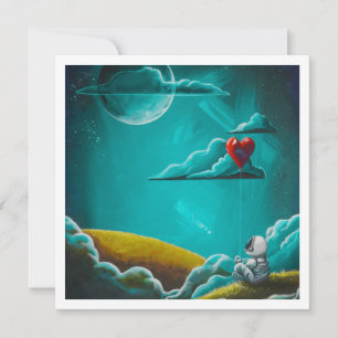 Be Still My Heart Astronaut - Mini Print