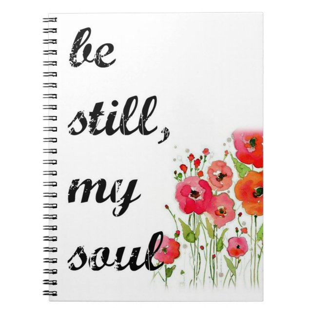 "Be still my soul" journal / prayer journal (Front)