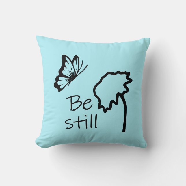 Be Still on a Cushion (Front)