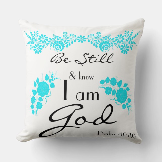 Be Still Pillow (Front)