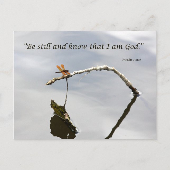 Be still postcard (Front)